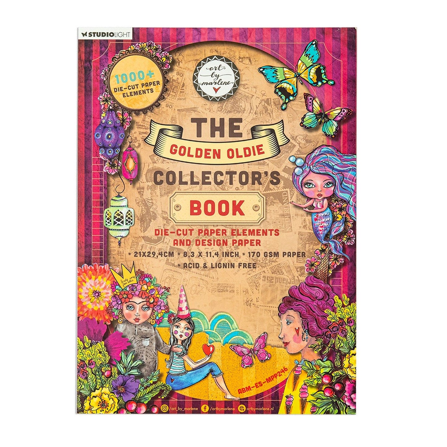 Studiolicht • Kunst von Marlene Essentials, das goldene Oldie-Sammlerbuch