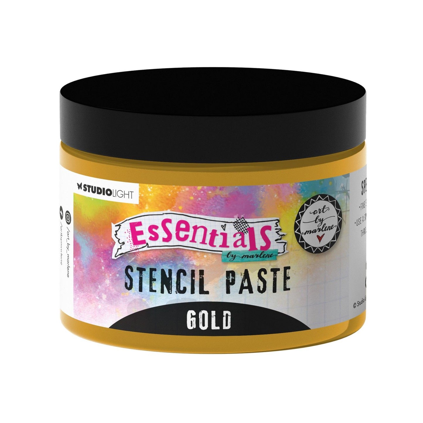 Studioleuchte • Essentials Schablonenpaste Goldmetallic