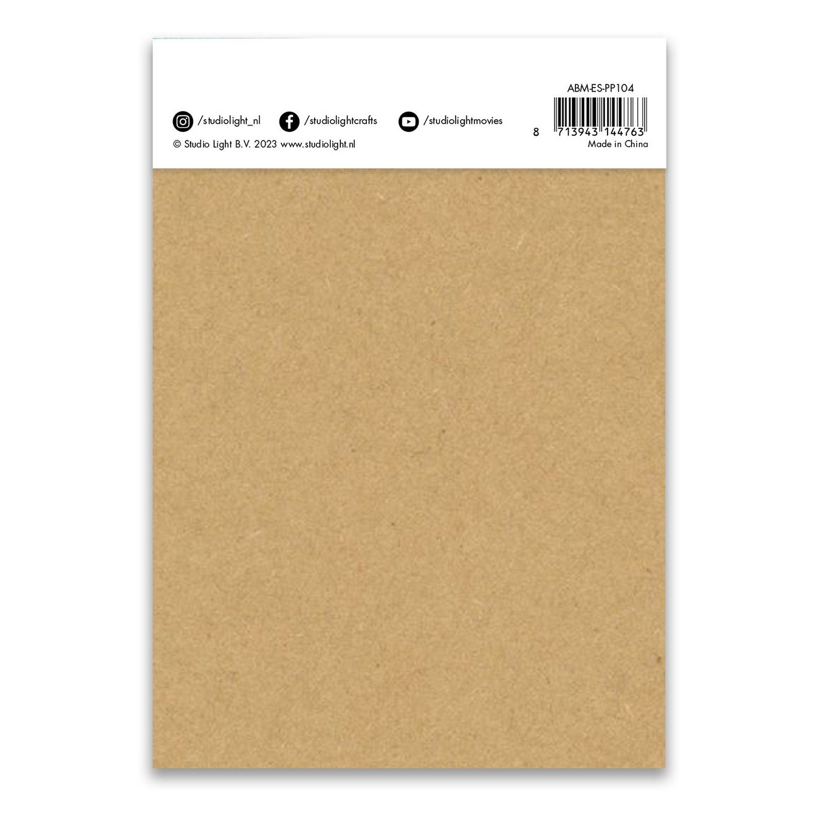 Studioleuchte • Essentials-Papierpackung, doppellagig