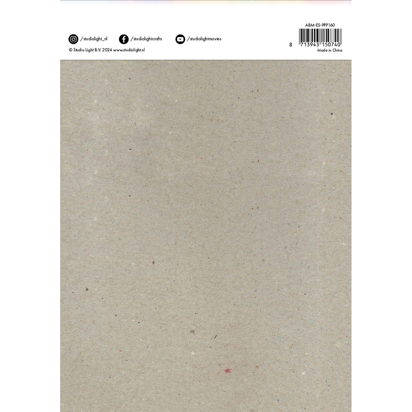 Studio Light • Essentials-Kollektion Musterpapierblock mit Farbverläufen und Punkten