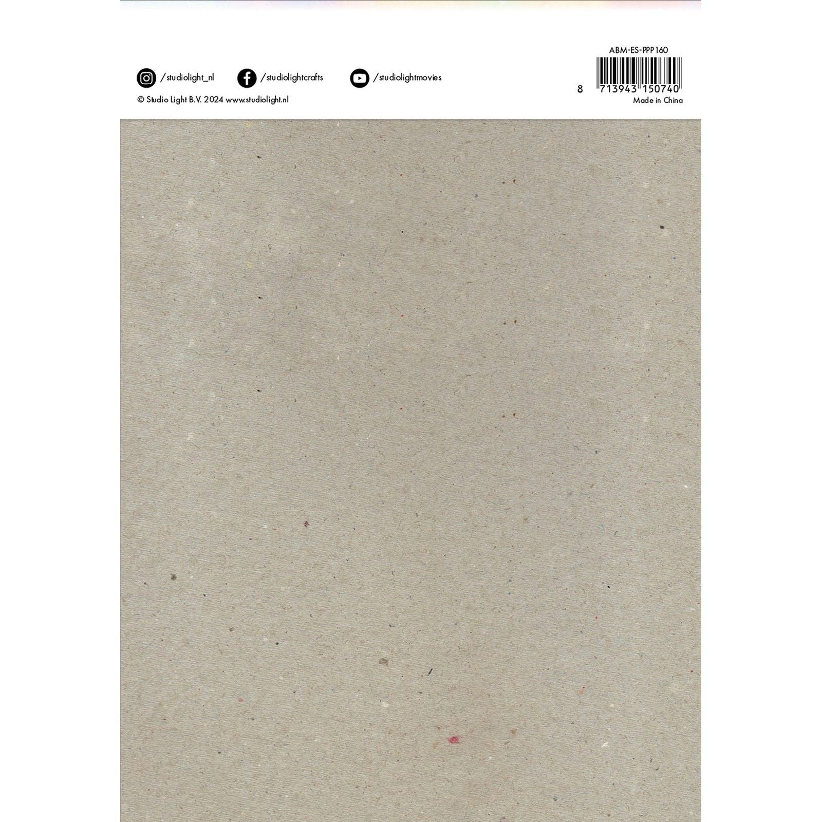 Studio Light • Essentials-Kollektion Musterpapierblock mit Farbverläufen und Punkten