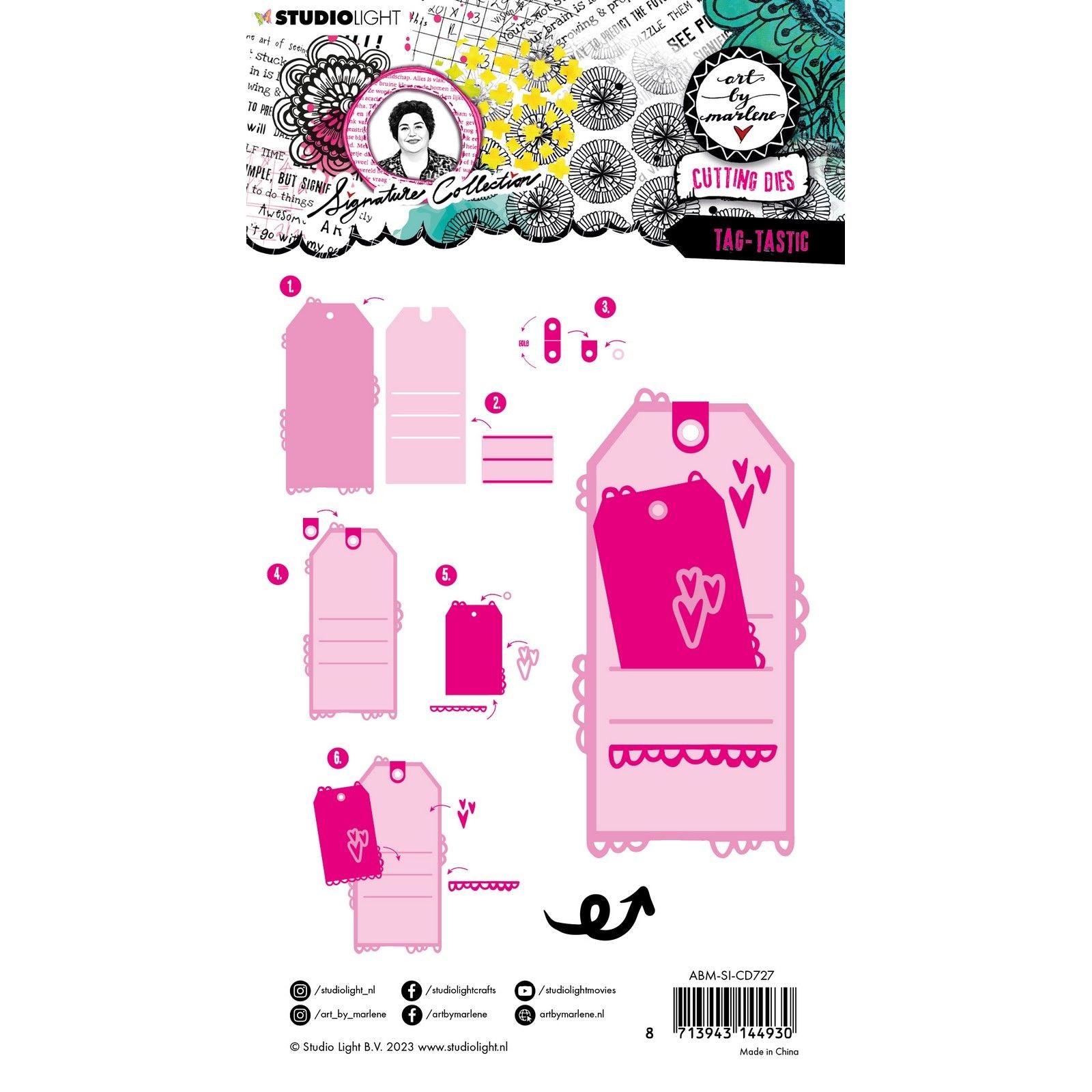 Studiolicht • Signature Collection Stanzform tag-tastic