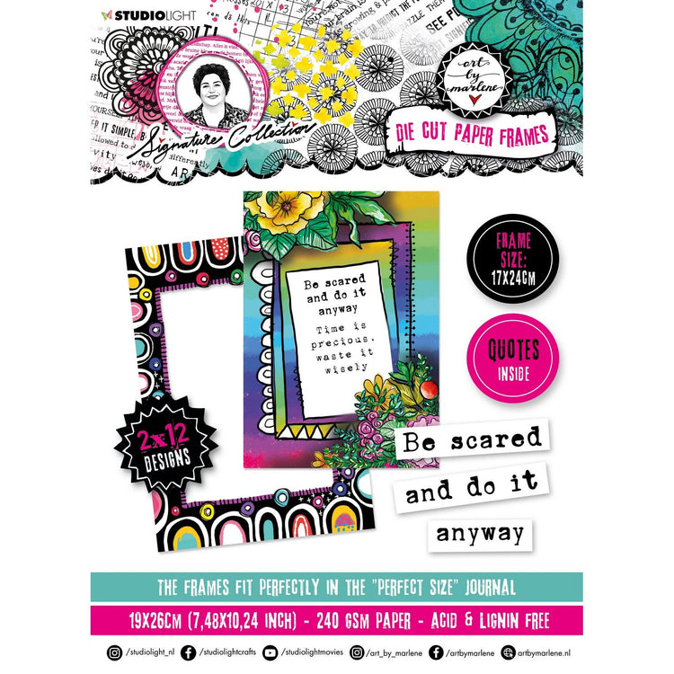 Studio Light • Gestanzte Blockpapierrahmen aus der Signature-Kollektion