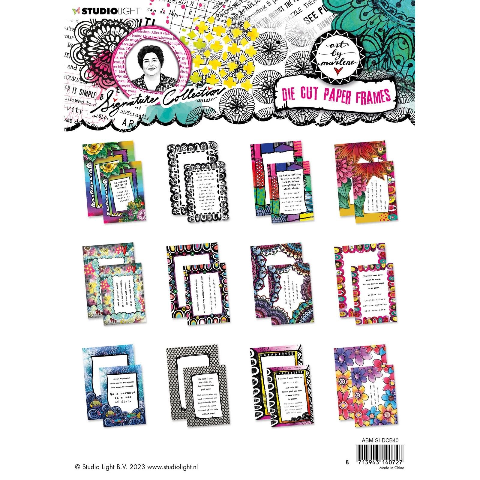 Studio Light • Gestanzte Blockpapierrahmen aus der Signature-Kollektion