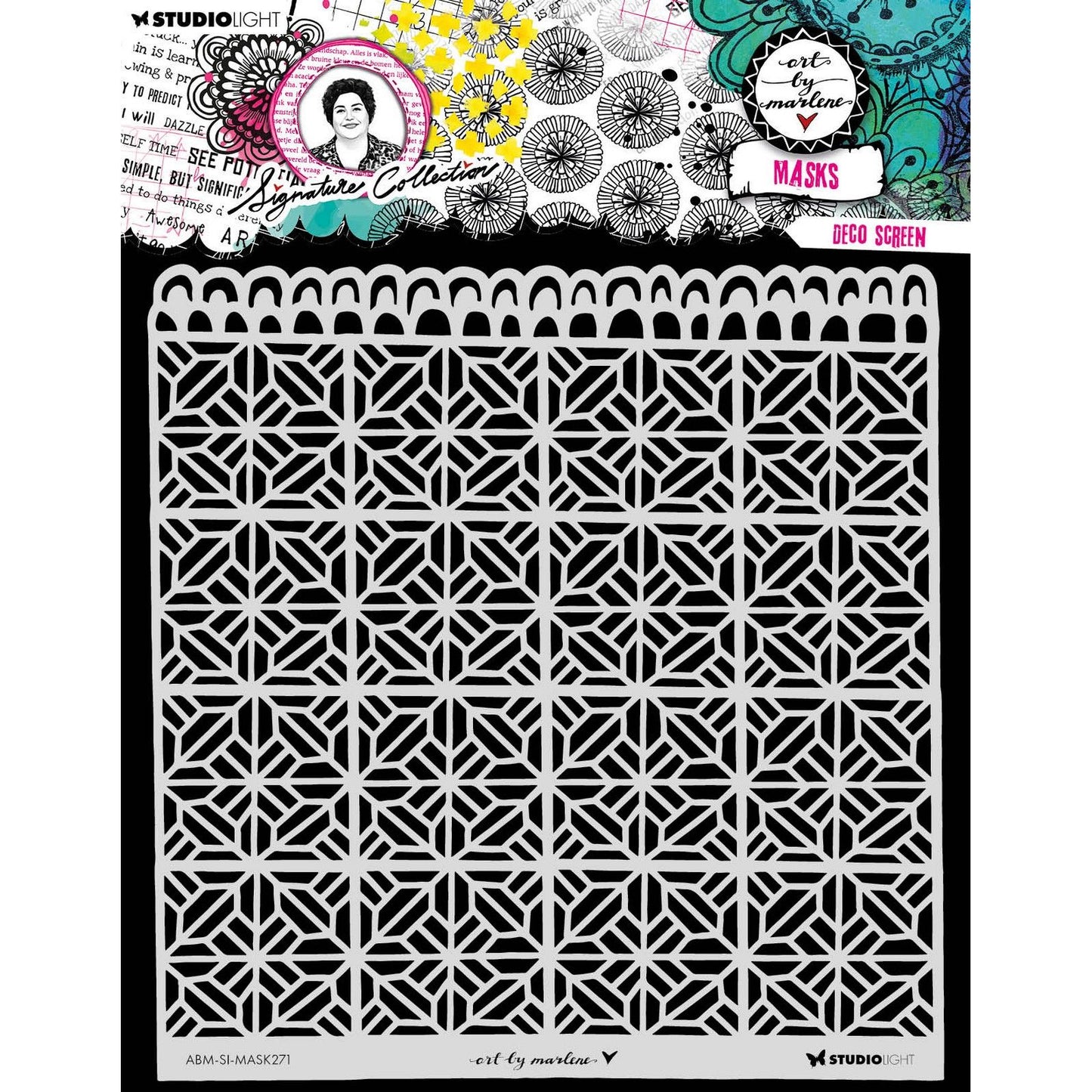 Studioleuchte • Masken-Dekoschirm aus der Signature-Kollektion