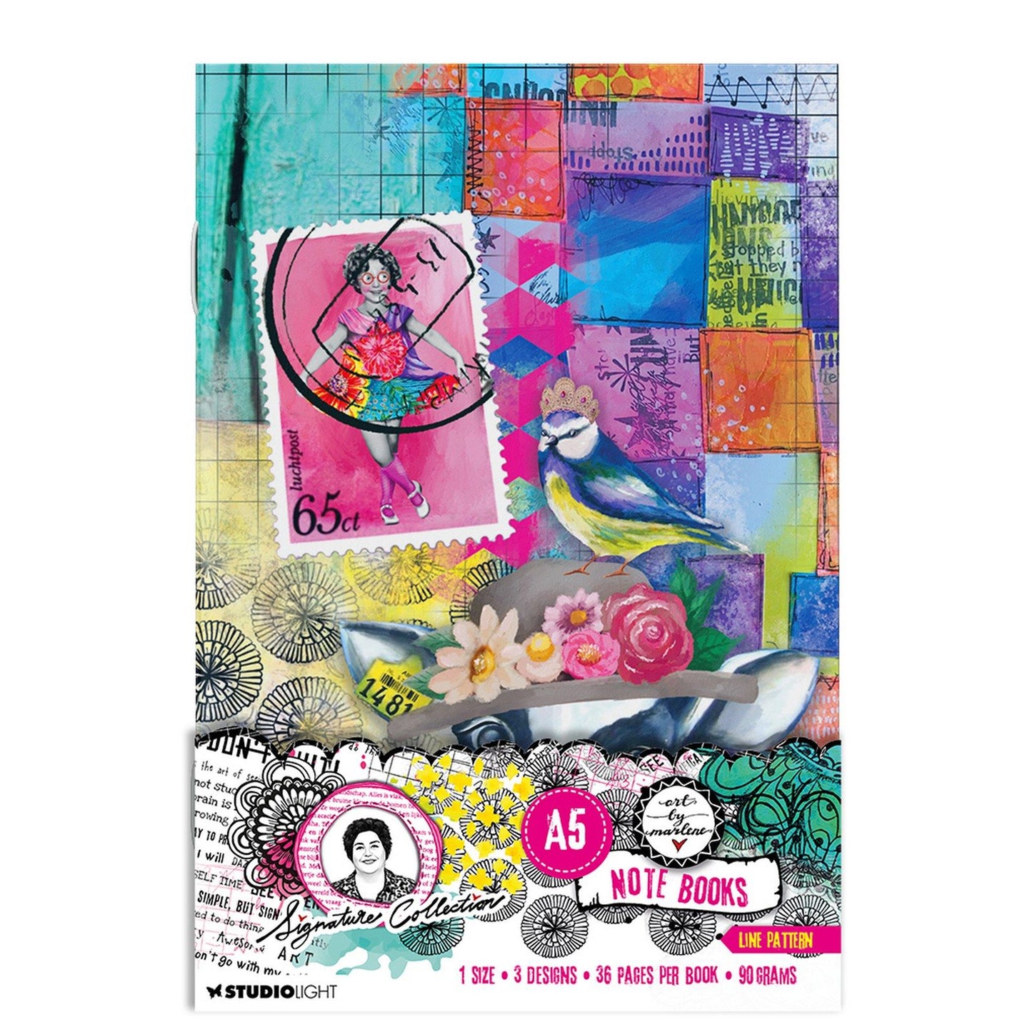 Studio Light • Signature Collection Bullet Journals, A5, 3er-Set
