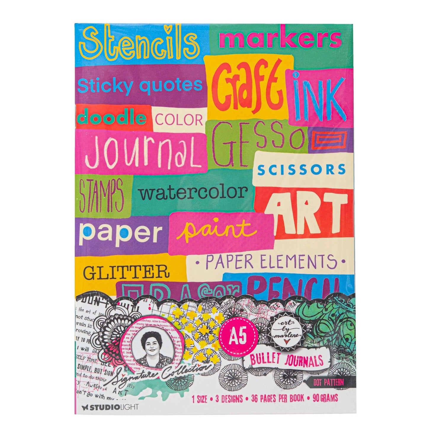 Studio Light • Signature Collection Bullet Journals 3 in einer Packung