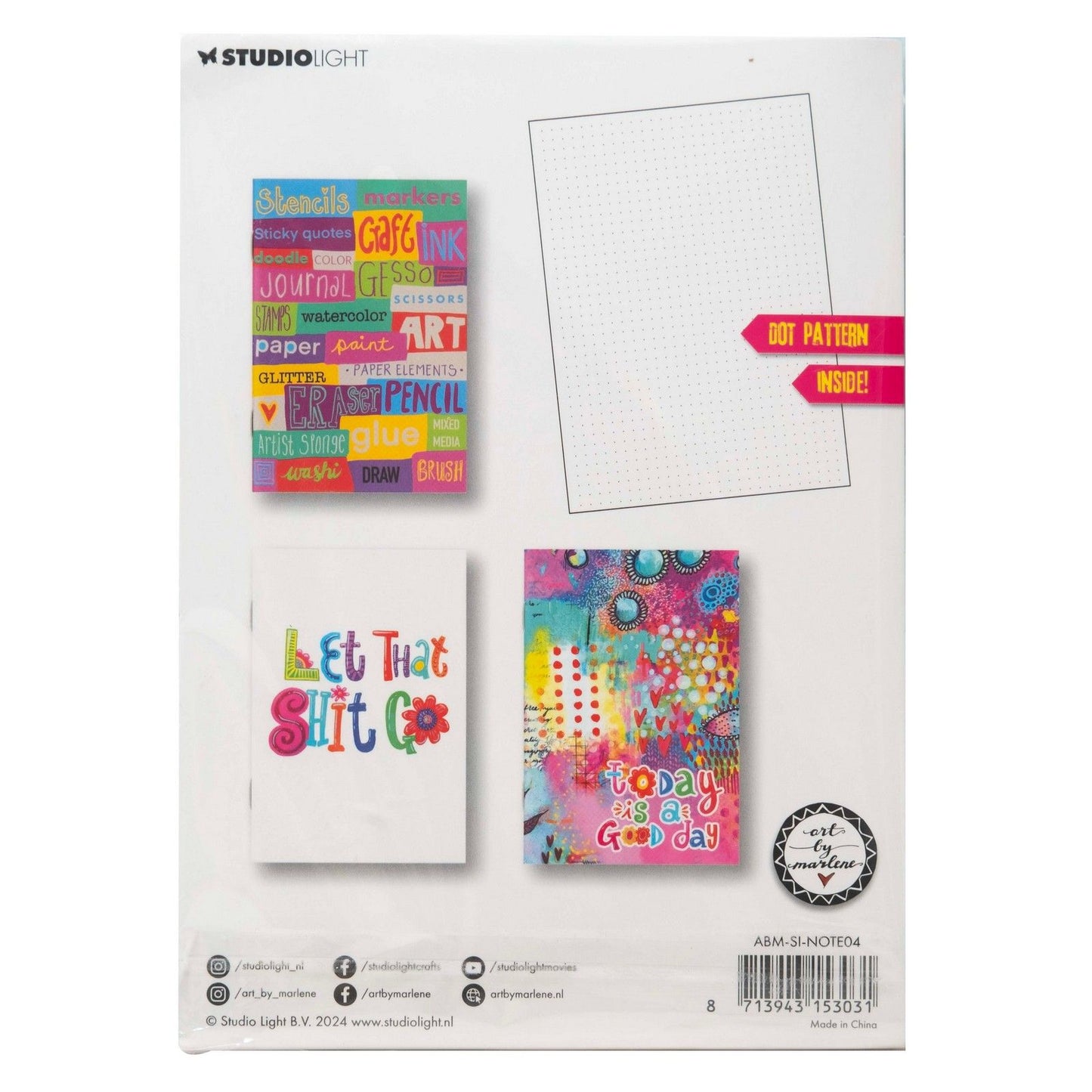 Studio Light • Signature Collection Bullet Journals 3 in einer Packung