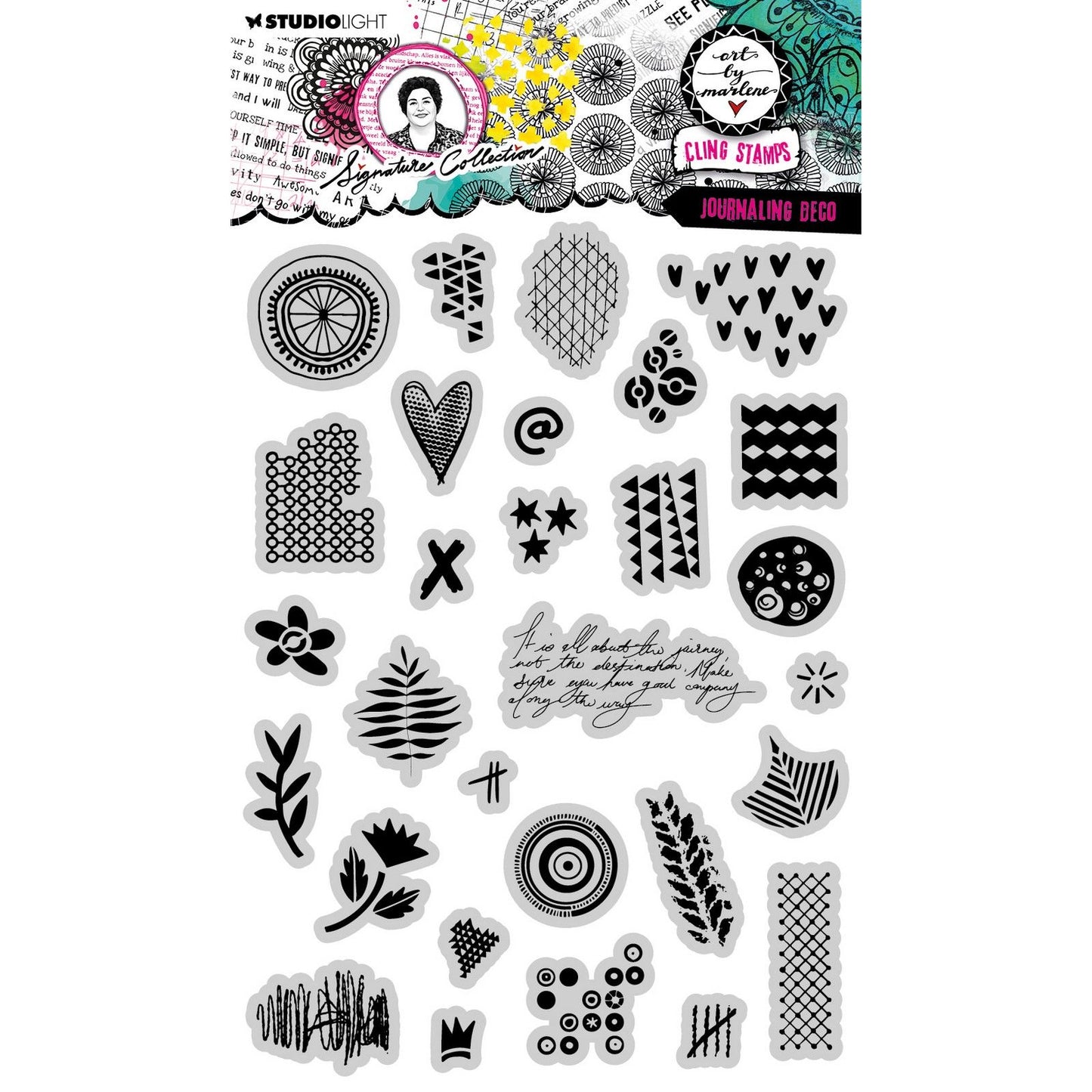 Studiolicht • Unterschriftensammlung, Haftstempel, Journaling-Deko