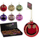 Weihnachtskugel-Smiley 8,8 cm, Display a 12 Stück