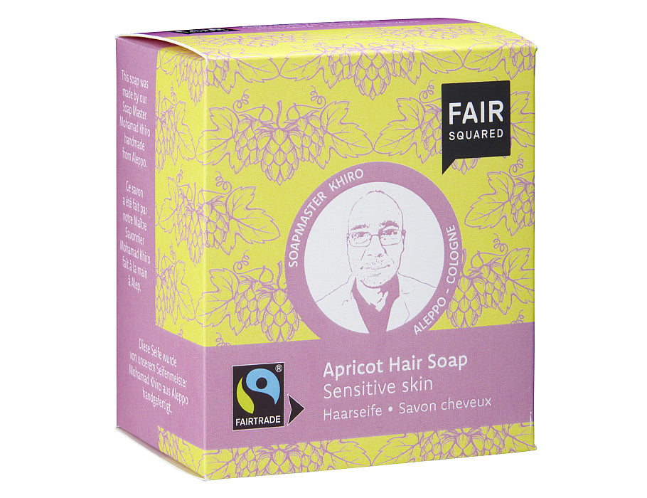 Faire Squared Shampoo Bar empfindlich Abrikoos 2x 80gr.