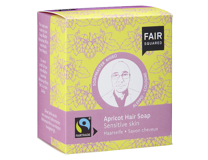 Faire Squared Shampoo Bar empfindlich Abrikoos 2x 80gr.