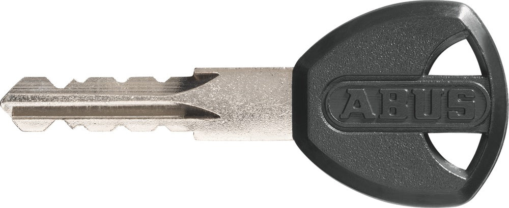 ABUS -Kettenschloss 1500 60 Web Weiß - 4mm dick - 60 cm - Sportliches weißes Fahrradschloss