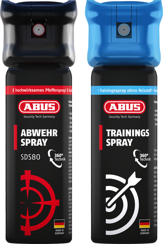 Abus Abwehrspray SDS80 45ml inkl. Trainingsspray im Doppelpack