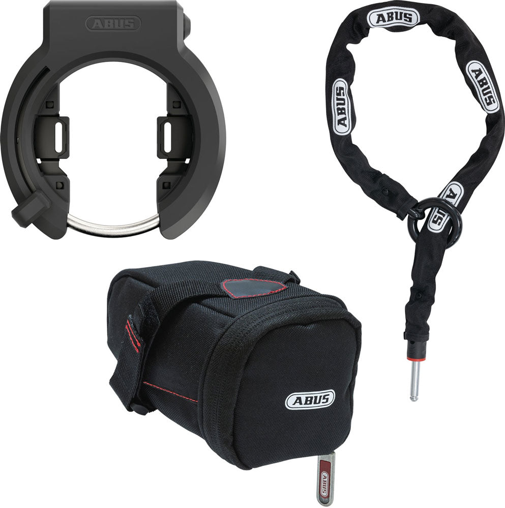 Abus Granit X-Plus™ 6950M Nr. + 6KS 100 + ST5950 Rahmenschloss-Set