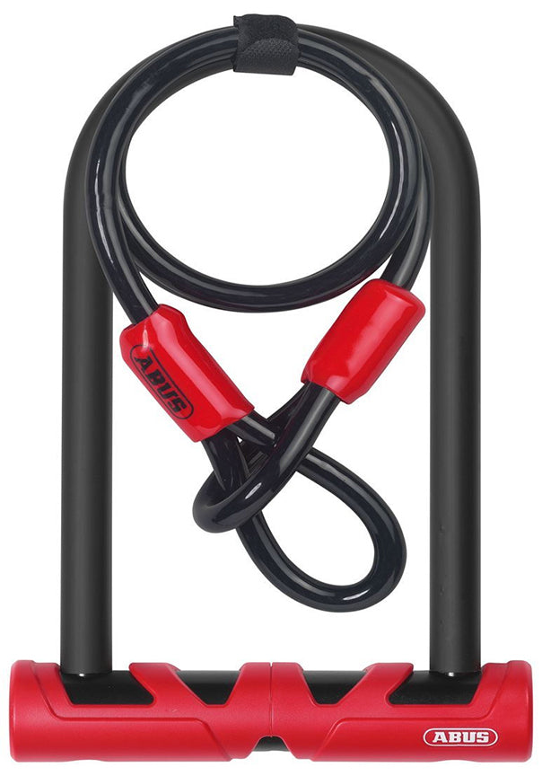 Abus Ultimate 420 140 Bügelschloss inkl. Cobra-Loop-Kabel und USH-Halterung