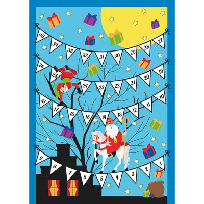 Sinterklaas Countdown-Kalender Willkommen Heiliger