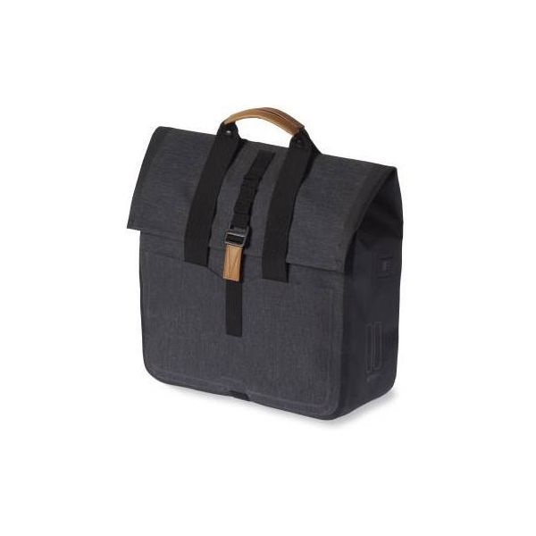 Basil Urban Dry Shopper - wasserdichte Fahrradtasche, unisex, anthrazitfarben