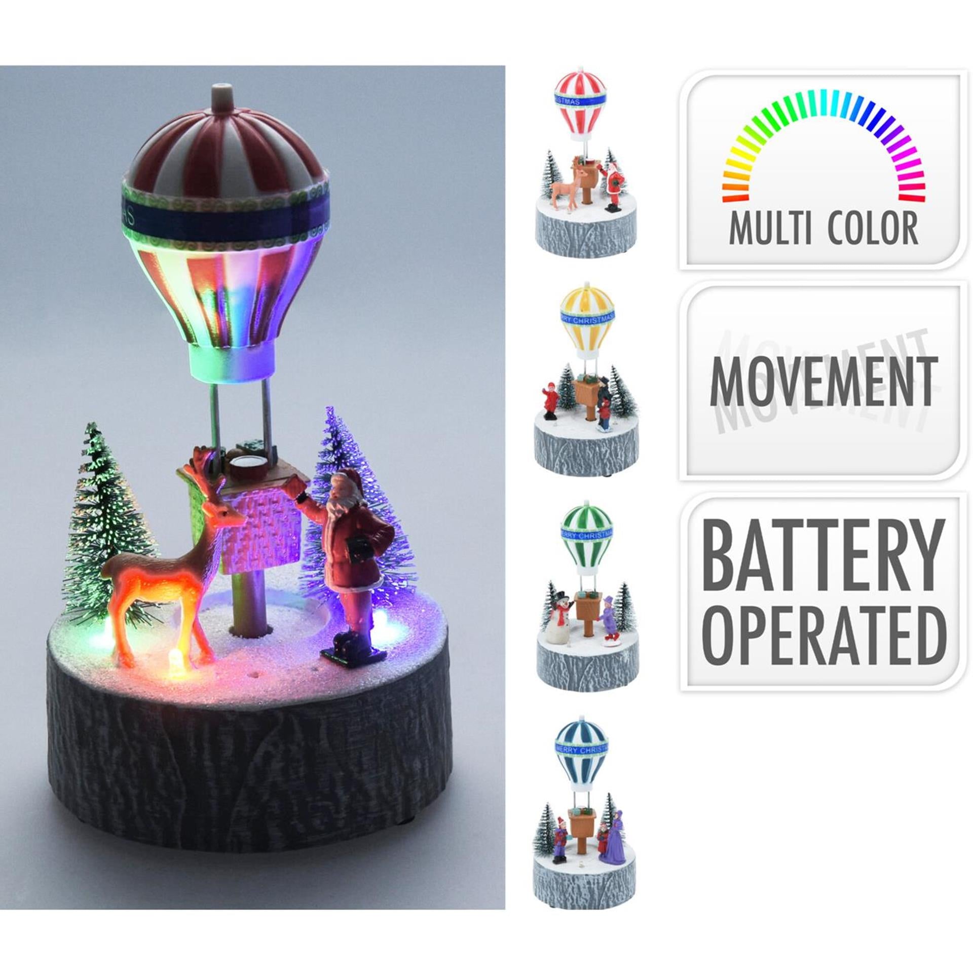 Home Styling Weihnachtsszene LED 17cm