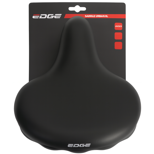 Edge Bicycle Saddle Urban XL Black (auf der Karte)