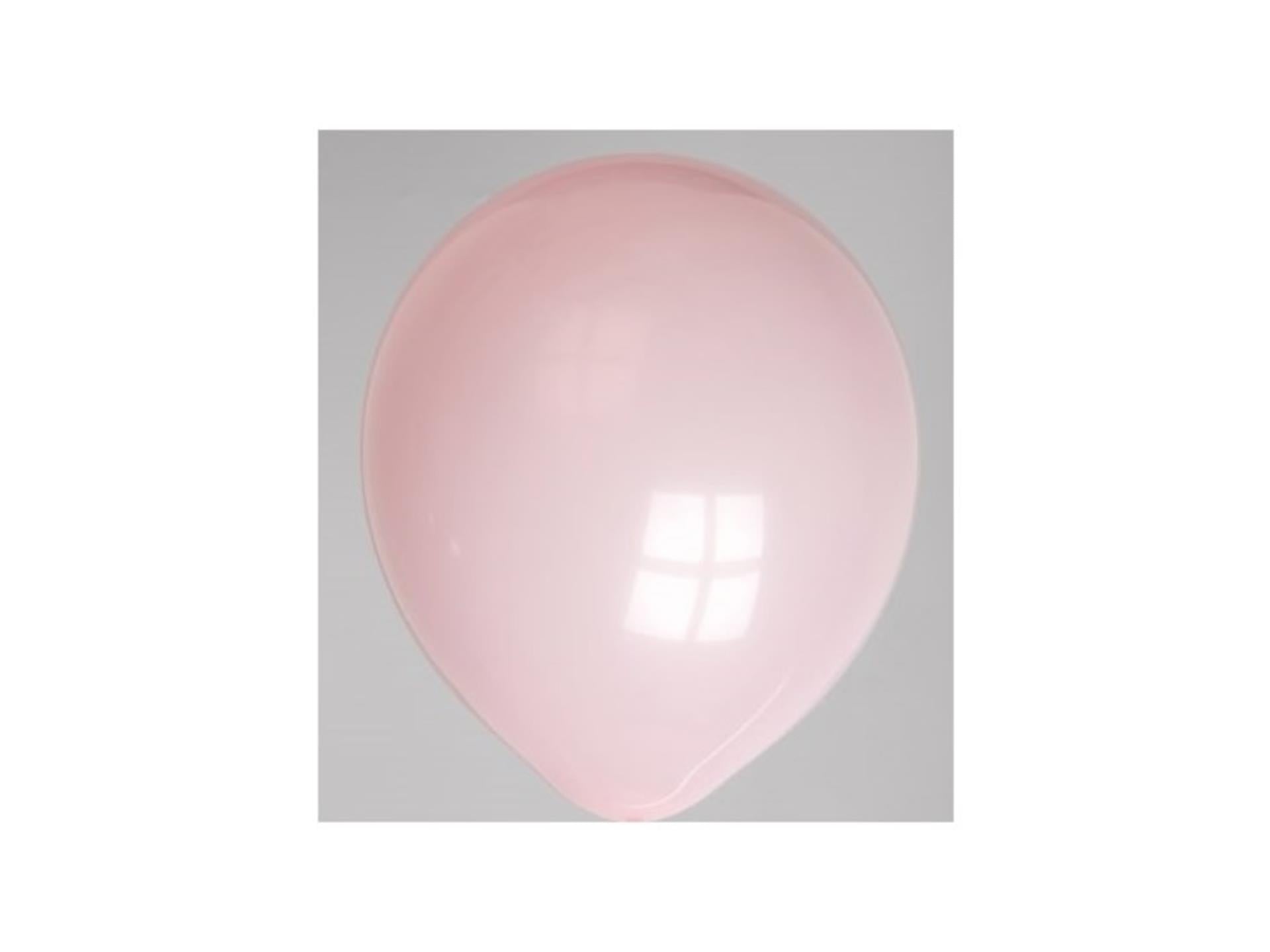 Globos-Ballons rund Nr. 10 rosa, 100 Stk