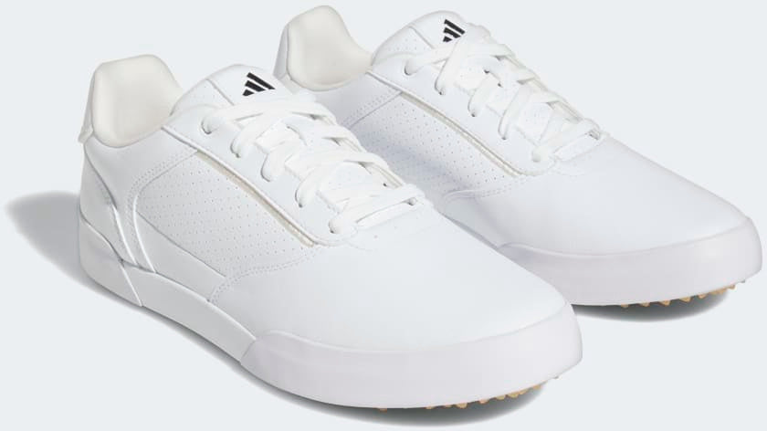 Adidas retross stacheless Golfschuhe weiße Männer Größe 41 1 3