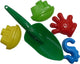 Adria-Schaufel 26 cm mit 4 Sandformen