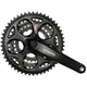 Shimano Cranket Set 7 8 Speed-Turnier FC-A073 170 50-39-30T mit quadratischer Achse Schwarz