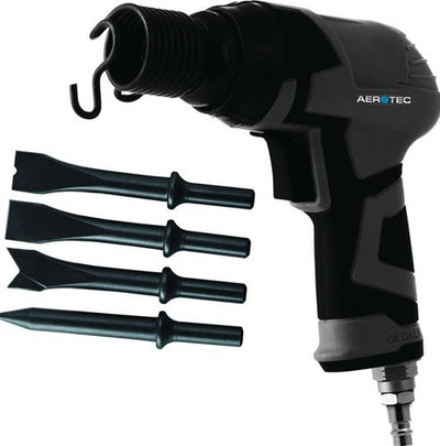 Aerotec Druckluftmeißel | 4500 min-¹ | 11 mm Sechskant | 4-5 Jahre | 1 Stück - 201502009 201502009