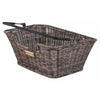 Basil Capri Rattan Look - Fahrradkorb - hinten - braun