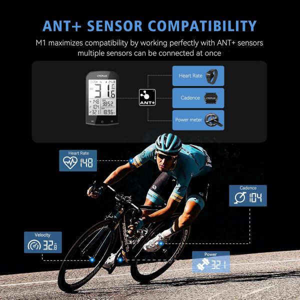 Cyclplus Fahrradcomputer m1 GPS