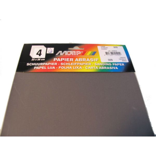 HPX Sandpapier HPX Korrel 600 (4 Stücke)