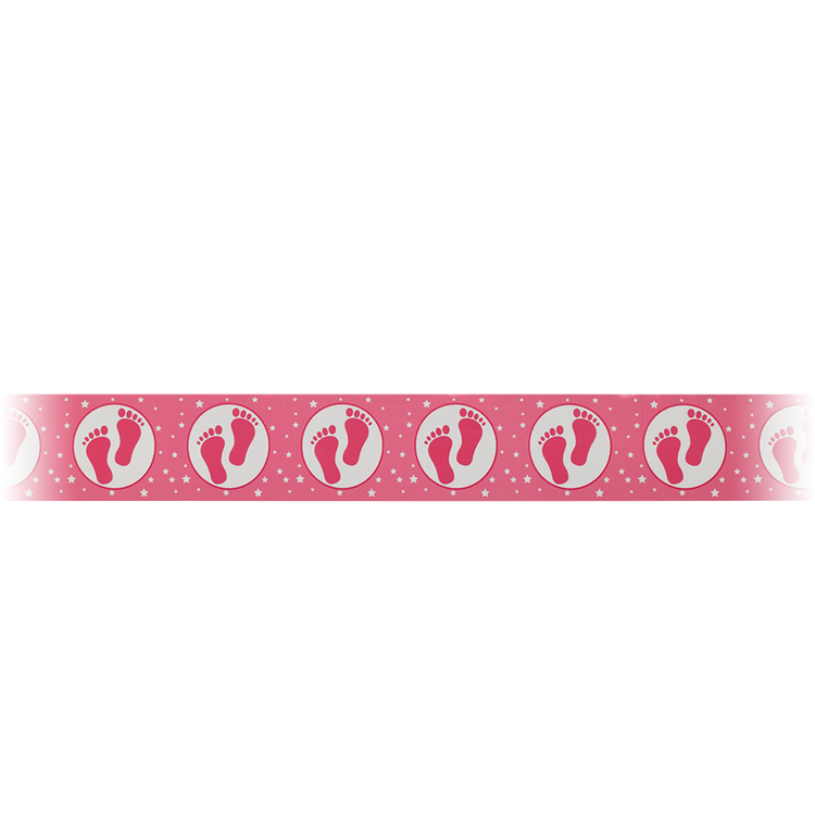Absperrband Baby Mädchen 12 Meter
