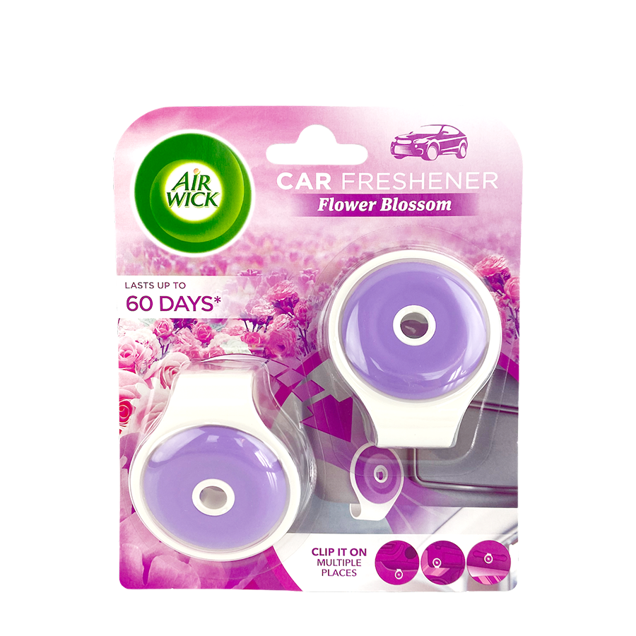 Air Wick Auto-Lufterfrischer Blumenblüte 2x9g
