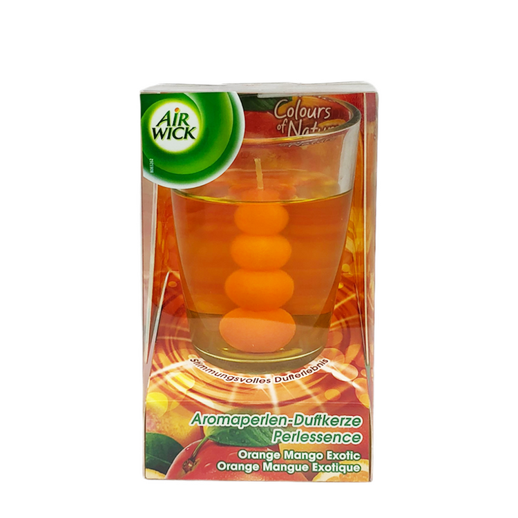 Air Wick Duftperlen-Infusionen aus Glas, Orange, Mango, exotisch, 120 g