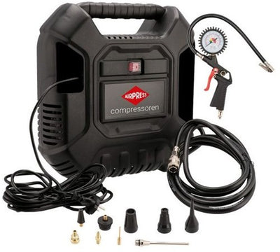 Airpress ölfreier Kompressor HLO 180 | 8 Takte | 150 l min | + Zubehör - 36942