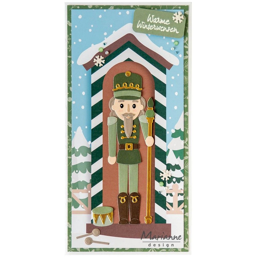 Marianne Design • Stanzbogen „Home for Christmas“ von Marleen