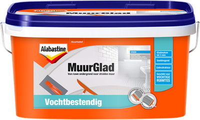Alabastine Wand glatt feuchtigkeitsbeständig | 5l - 5361257