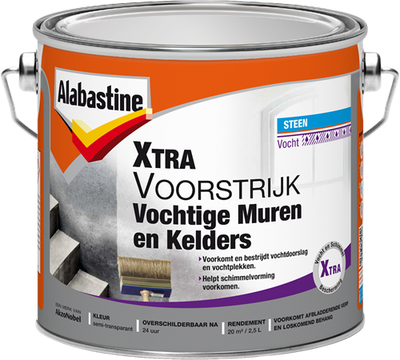 Alabastine xtra prime feuchte Wände und Keller | 2,5 l - 5622883
