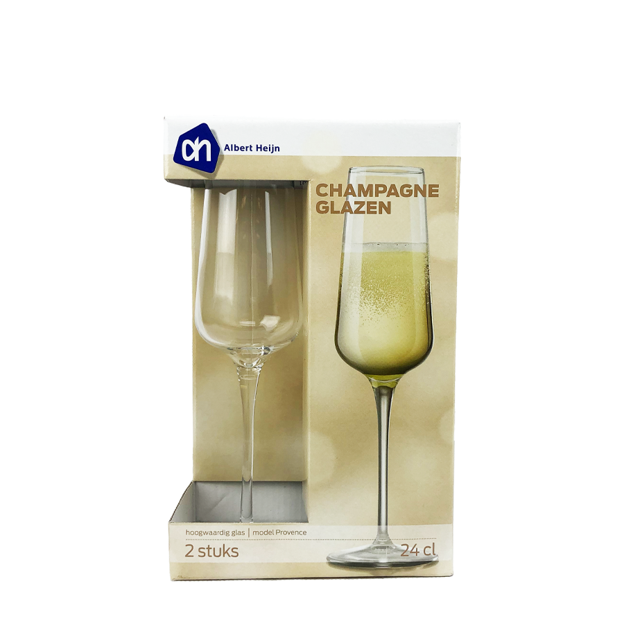 Albert Heijn Champagnergläser Provence 2 Stück