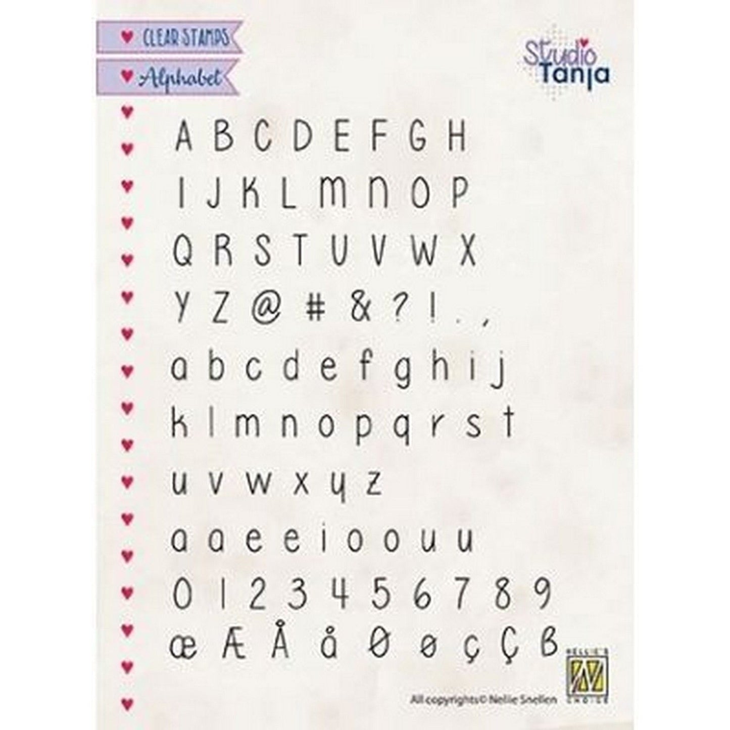 Nellies Wahl • Alphabet-Klarstempel Lars-2