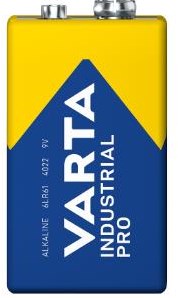 Alkaline Varta Industrial Pro-Batterie und 9-V-Fach (20) – 3015383