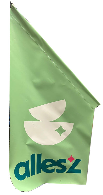 Z1 allz Kioskflagge 68x68x136 PVC
