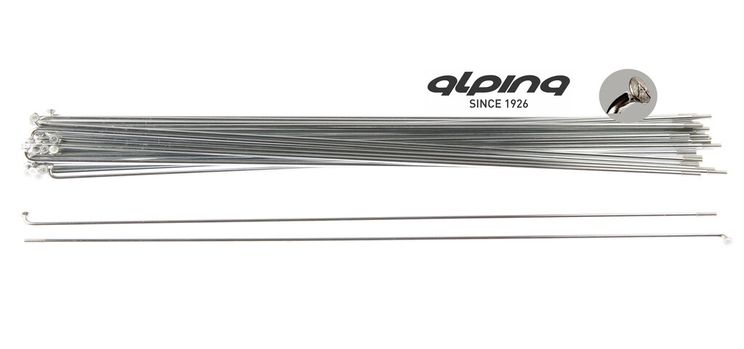 Speichen Alpina Edelstahl 13-275 ohne Nippel