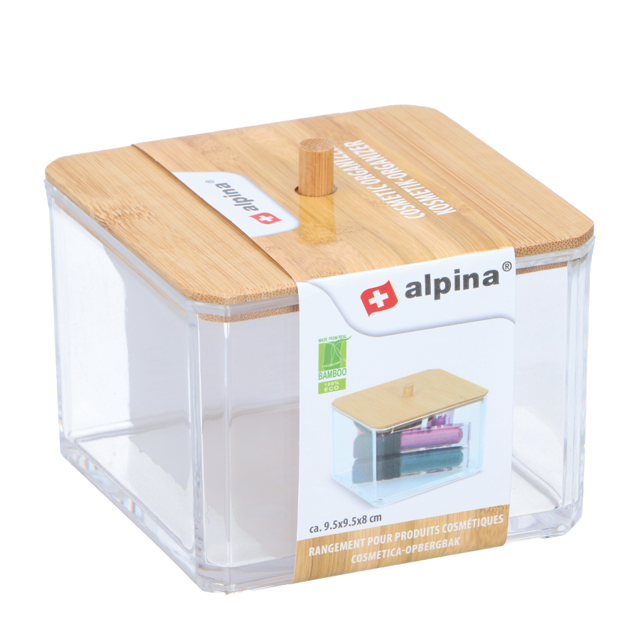 Alpina Kosmetik-Organizer 9,5 x 9,5 cm