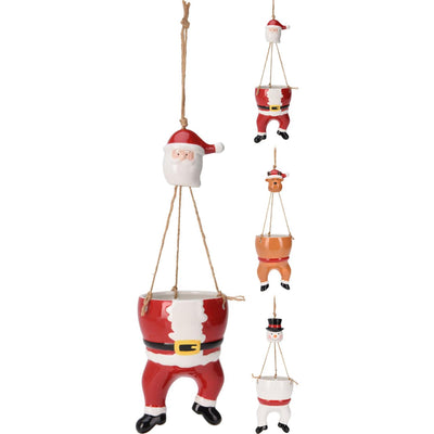 Home Styling Blumentopf zum Aufhängen, Weihnachten, 57 cm