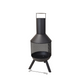 Progarden Prograrden Kamin mit Schornstein 116 cm Metall
