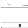 Ami Türgriff 353 Stift Teil 38 42 F1 - 104465