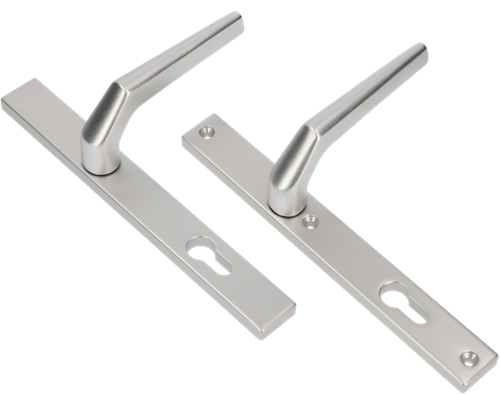 Ami Türgriff 357 schraubbar 245 30 Profilzylinder 72 M5 R5,5 F1 Türstärke 53 57 mm. - 511740