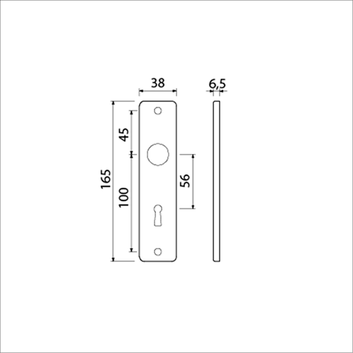 Ami Kurzschild 165 4 rh slg 56 f-1 – 211002